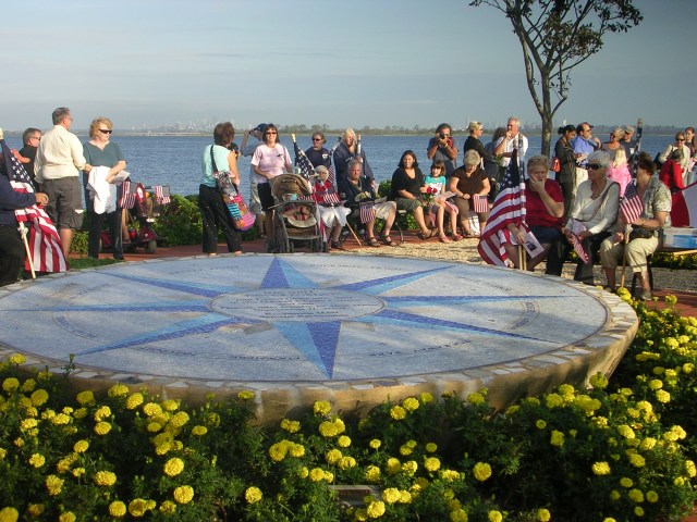 tribute Park mosaic Tenth Anniversary at Tribute Park, September 2011