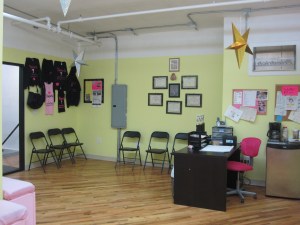 Mrs.Elaines Foyer The cute decor at Mrs. Elaine's School of Dance.
